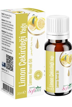 Softem LİMON ÇEKİRDEĞİ YAĞI 20ML