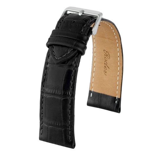 Roder r4102s Hakiki Deri Kayış XL - Siyah - 20mm