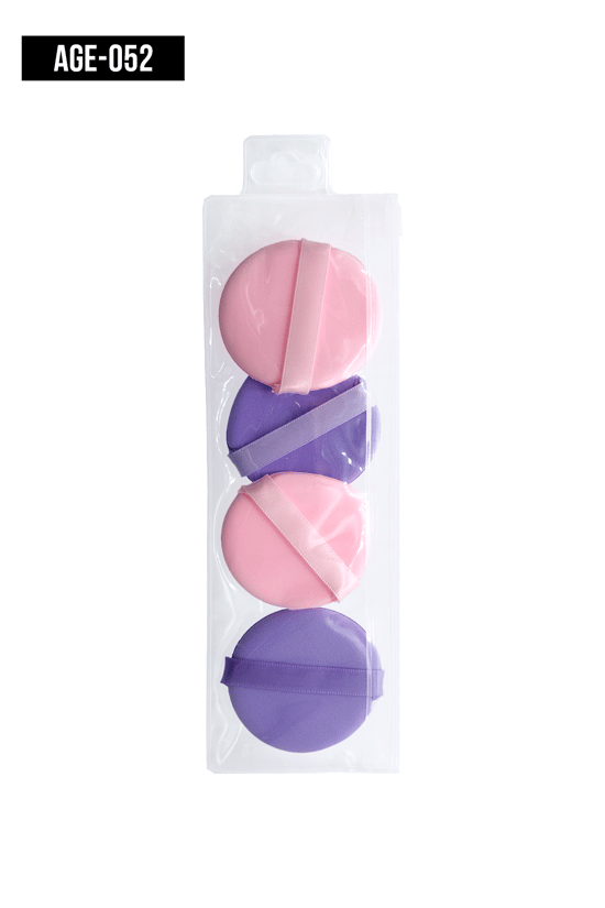 İthal Aksesuar Renkli 4'Lü Poşetli Makyaj Süngeri