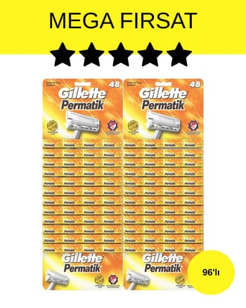 gillette, permatik, tıraş bıçağı, permatik tıraş bıçağı, jilet, permatik jilet, permatik satın al, permatik fiyat