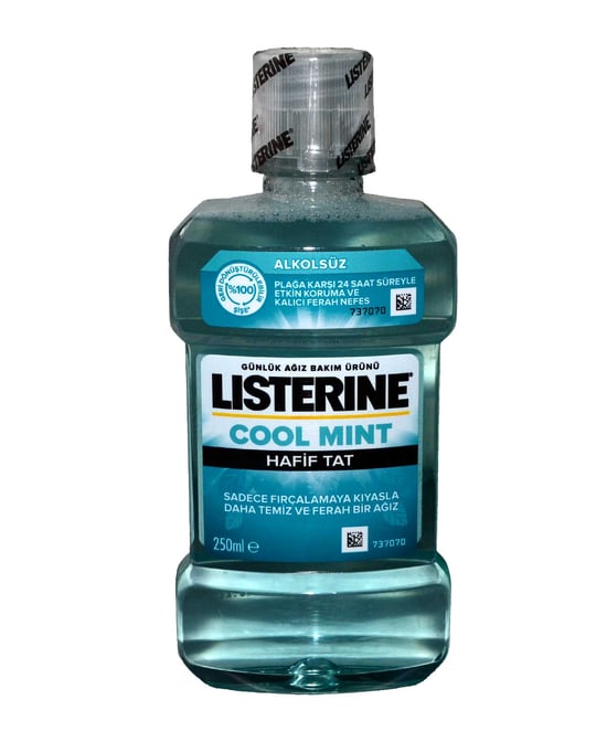 Listerine Ağız Bakım Suyu 250 ml Cool Mint Hafif Tat