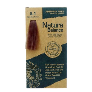 NATURA BALANCE SAÇ BOYASI 8.1 KÜLLÜ AÇIK KUMRAL