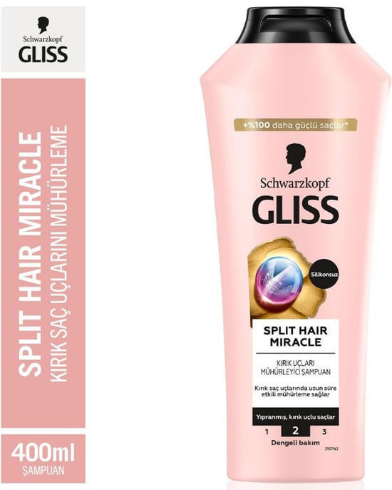 Gliss Split Hair Miracle Şampuan 400 ml