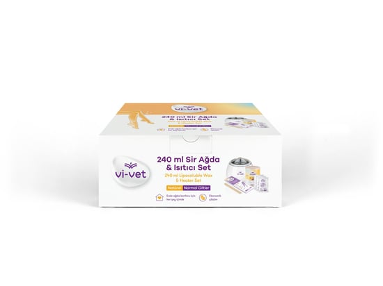 Vi-Vet Sir Ağda 240 ml Isıtıcı Seti (Kutulu)