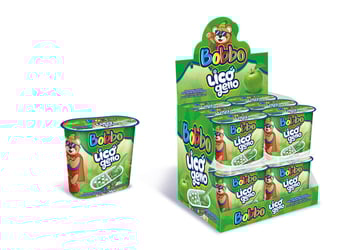 Bobbo Lico Elma Aromalı Jely 45 Gr Çubuk Kraker