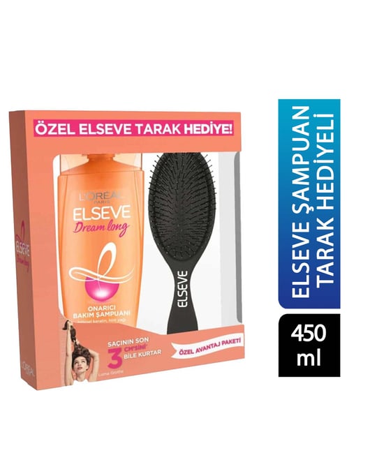 Elseve Şampuan 450 ml Dream Long + Tarak Hediyeli