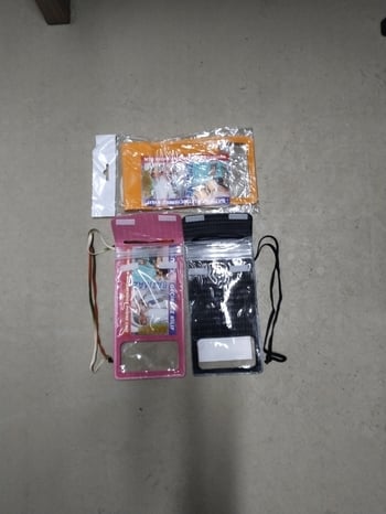 Batmaz Su Geçirmez Telefon Kılıfı Siyah