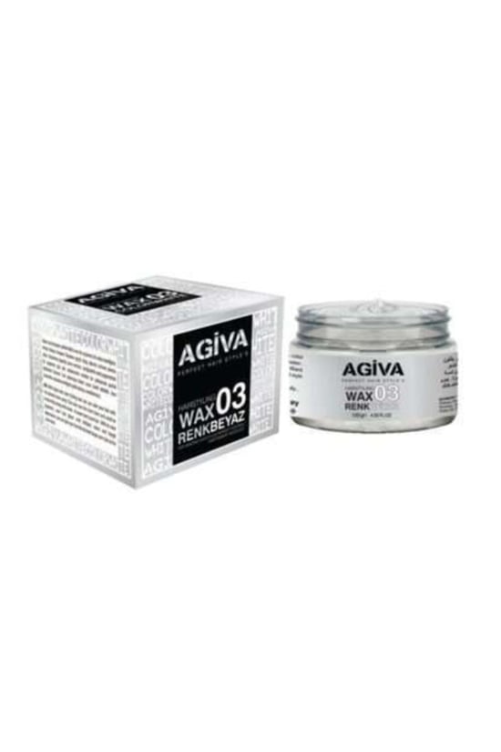 Agiva Hairstyling Wax 03 Beyaz 120 gr