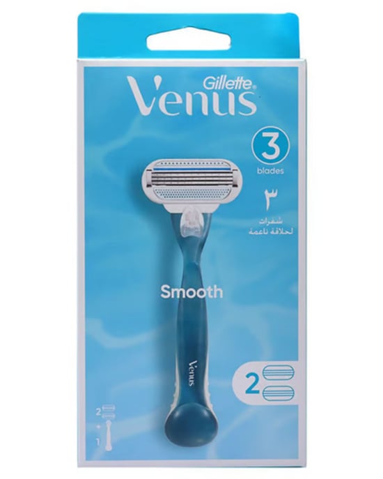 Gillette Venüs Smooth Tıraş Makinesi 2 Yedekli