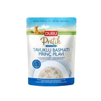 Duru Pratik Hazır Yemek Tavuklu Basmati Pirinç Pilavı 250 gr
