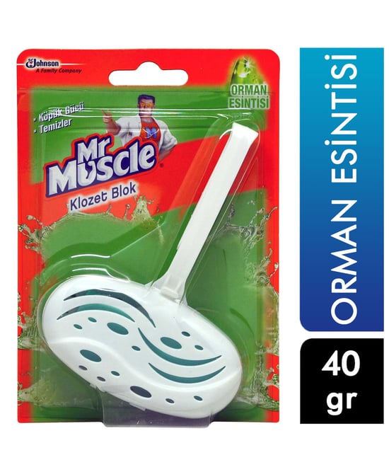 Mr.Muscle Klozet Bloğu 40 gr Orman Esintisi