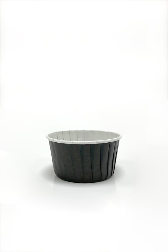 Dolphin Muffin Kek Kapsülü Siyah Büyük Boy 50 Adet