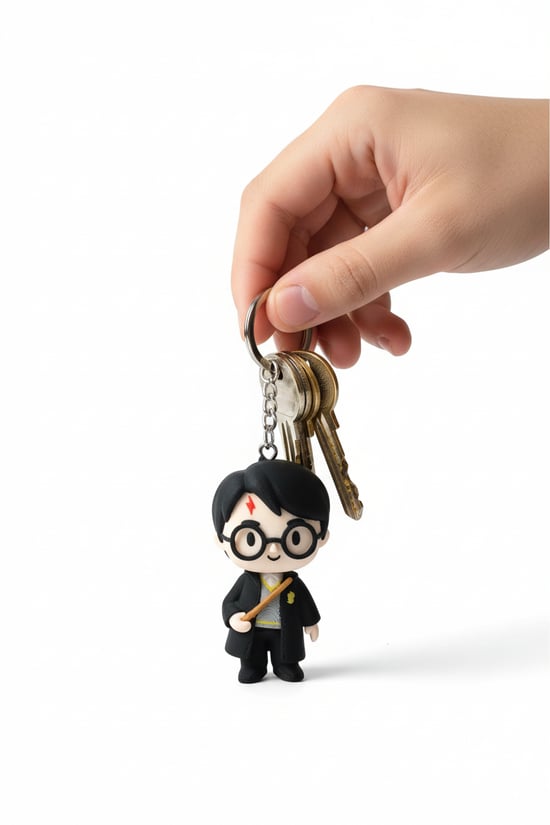 Harry Potter Figürlü Hareketli Anahtarlık