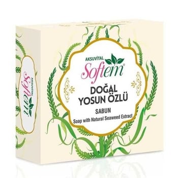 Softem Doğal Yosun Özlü Sabun 130 gr.