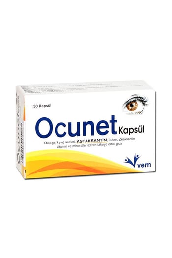 Ocunet Balık Yağı 30 Kapsül