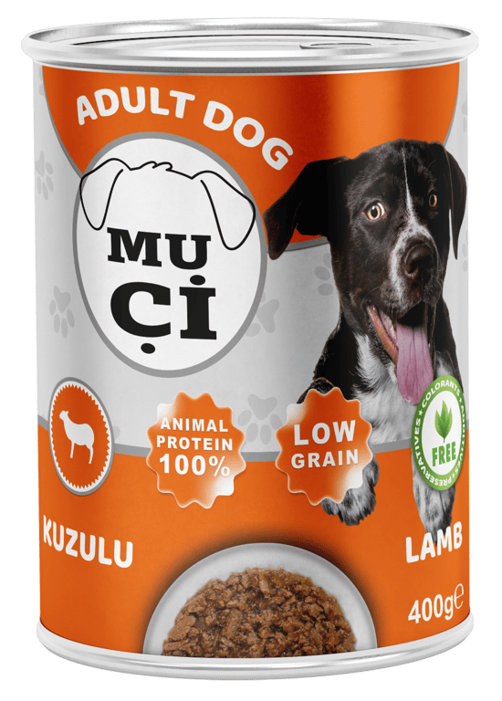Muçi Konserve Köpek Maması Kuzu Etli 400 Gr
