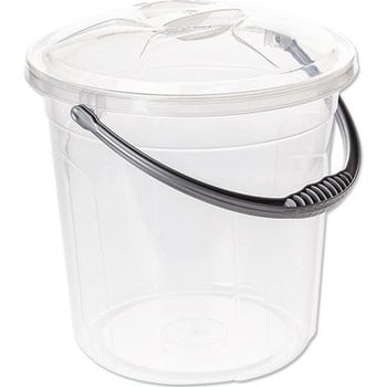 Merdem 5 No Şeffaf Kova 20 Litre-Kapaklı