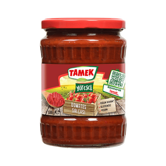 Tamek Domates Salçası Yoğun Kıvam 580 gr