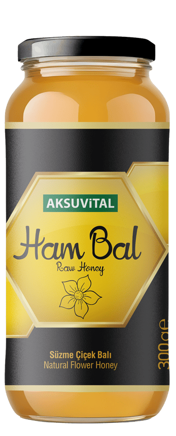 Aksuvital HAM BAL ÇİÇEK BALI 300 gr