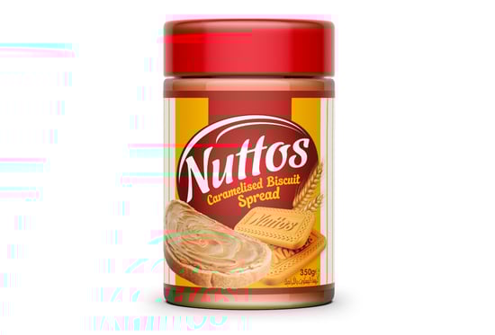 Nuttos-Karamelize Bisküvi Ezmesi 350 Gr.