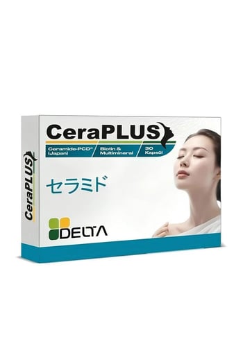 Delta Ceraplus Seramid Biotin Multimineral 30 Kapsül