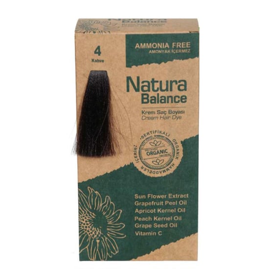 NATURA BALANCE SAÇ BOYASI 4 KAHVE