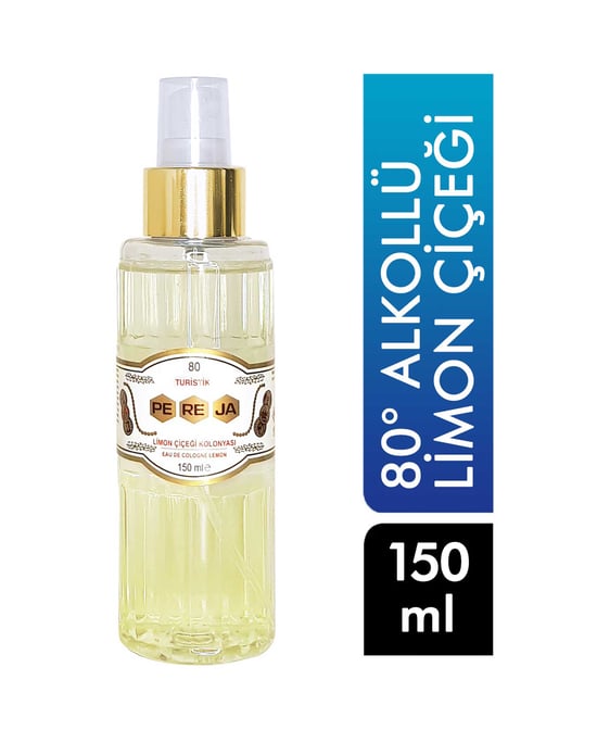 Pereja 80° Alkollü Kolonya 150 ml Sprey Limon Çiçeği