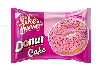 AF Like Home Donut Cake 40G Çilekli