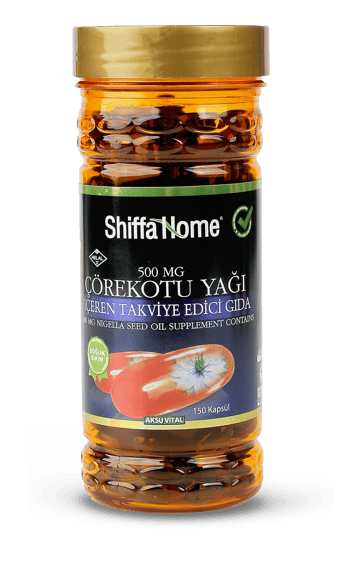 Shiffa Home Çörekotu Yağı Softjel 500 mg