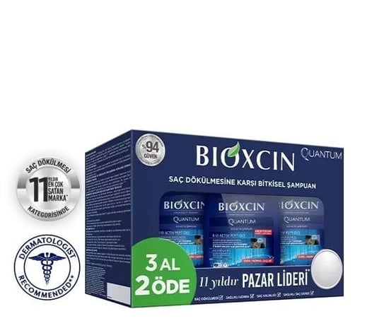 Bioxcin Quantum Şampuan 300 ML - Normal ve Kuru Saçlar 3 Al 2 Öde