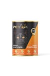 Petlook Konserve Yetişkin Kedi Maması Tavuk Etli Parça Etli 415 GR