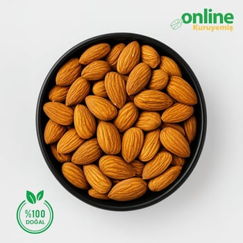 Online Kuruyemiş İthal Badem İçi Çiğ 1000 Gram