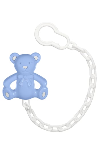 Wee Baby Figürlü Emzik Askısı Mavi