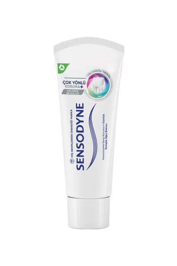 Sensodyne Çok Yönlü Koruma Gelişmiş Beyazlık Florürlü Diş Macunu 75 ml