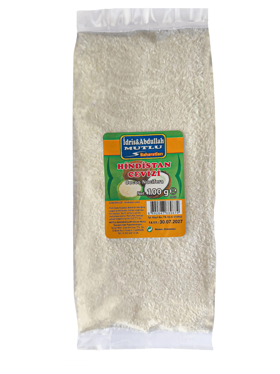 Mutlu Baharat Hindistan Cevizi 100 Gr