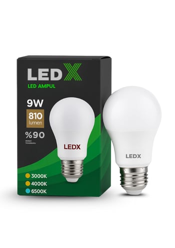 9W LED ampul, LED ampul beyaz ışık, E27 LED ampul, 6500K ampul, enerji tasarruflu ampul, LED aydınlatma, beyaz ışık ampul, tasarruflu LED lamba, ev için LED ampul, ofis tipi LED