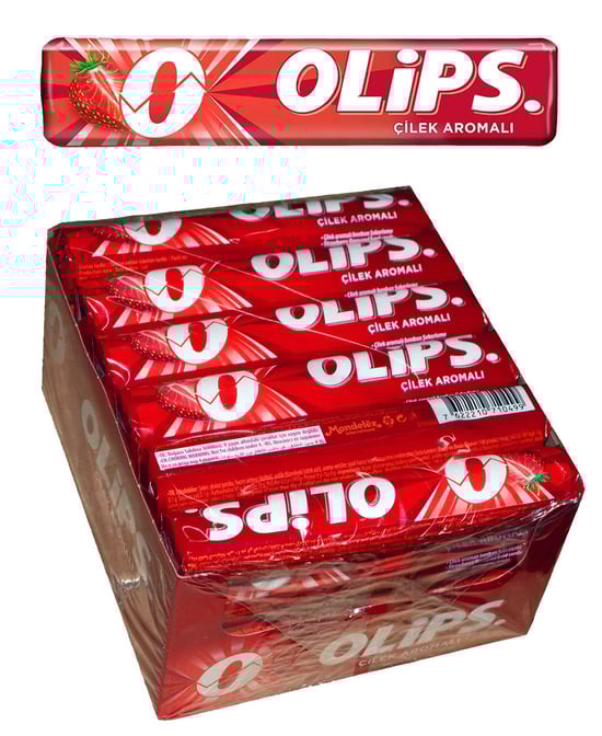 	olips, olips şeker, şeker, çilekli şeker