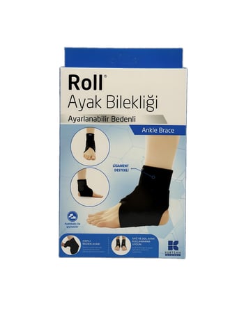 Roll Ligament Destekli  Ayak Bilekliği ( Ayarlanabilir Bedenli )