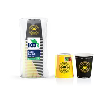 KBR 8 Oz Kağıt Bardak 25 Li