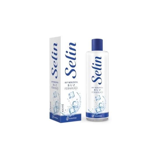 Selin Kolonya 80* Buz Ferahlığı  400ML.
