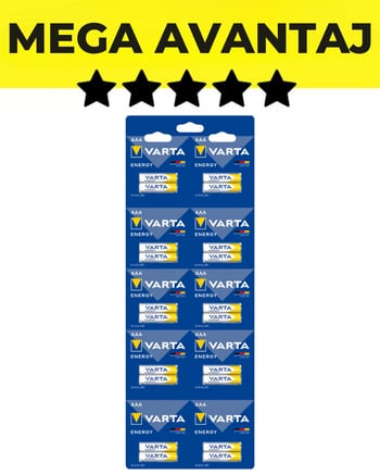Varta Energy AAA İnce Pil 10X2 Kartela