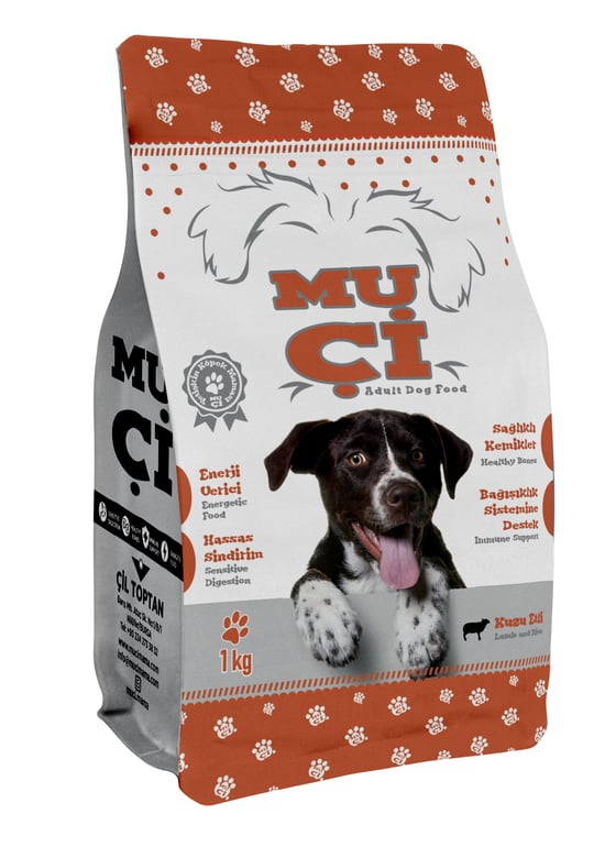 Muçi Kuru Köpek Maması Kuzu Etli 1 Kg