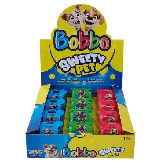 Bobbo Sweeyt Pet 10 Gr Hayvan Oyuncaklı Kutu