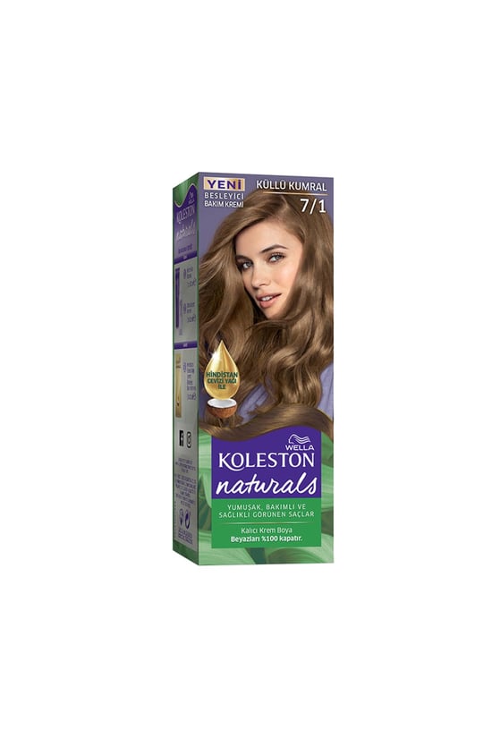 Koleston Saç Boyası Naturals 7/1 Küllü Kumral