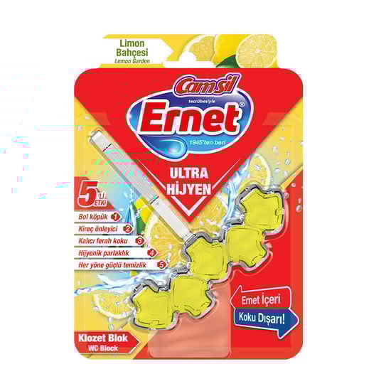 Ernet Ultra Hijyen Klozet Blok Limon Bahçesi