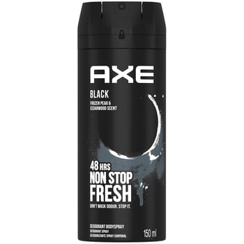 Axe Black Dedorant 150 ml