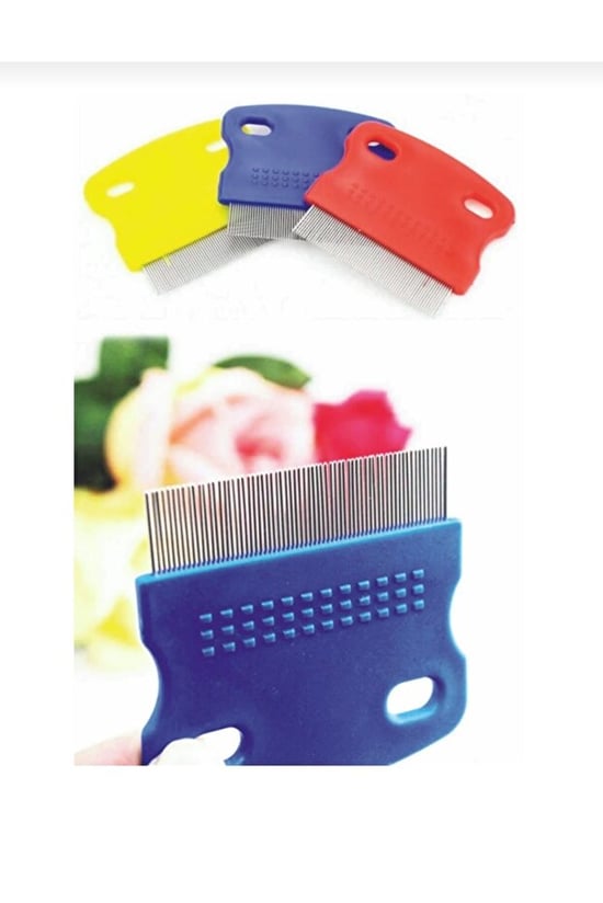 Kedi Köpek Evcil Hayvan Bit Pire Tarağı Demir Iğne Dişli Tarak