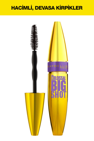 Maybelline New York The Colossal Big Shot Siyah Maskara