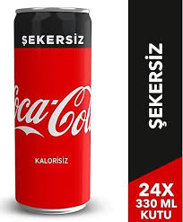 Coca Cola Zero 330 ml Teneke