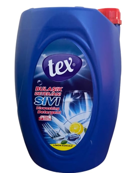 TEX Sıvı Bulaşık Deterjanı Limon Kokulu 4kg(3,91 lt)